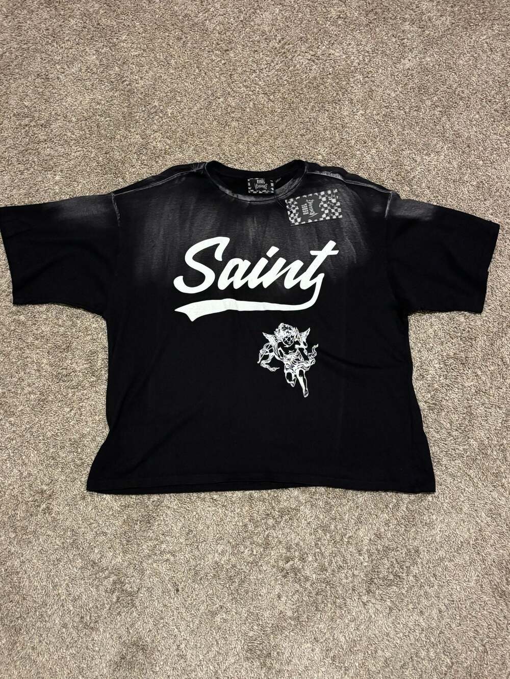 Rebel Vengeance Saint Graphic T-Shirt